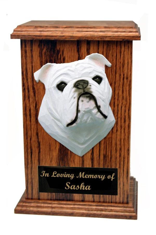 English Bulldog Memorial Urn For Discount - Image 4