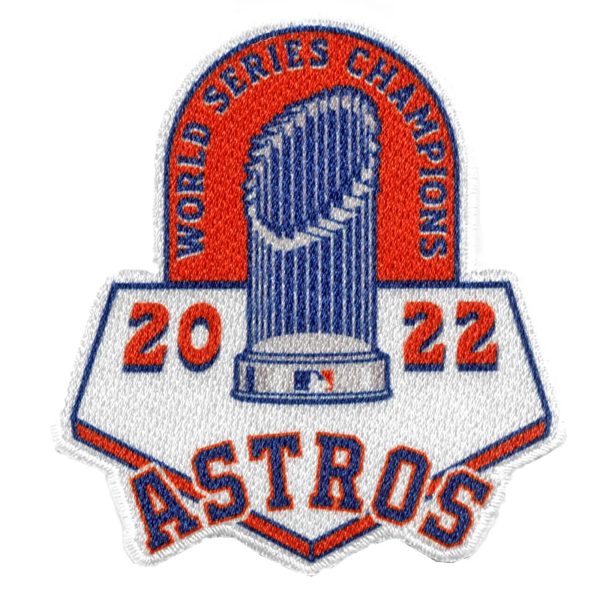 2022 MLB World Series Champions Houston Astros Trophy Envy Patch For Discount