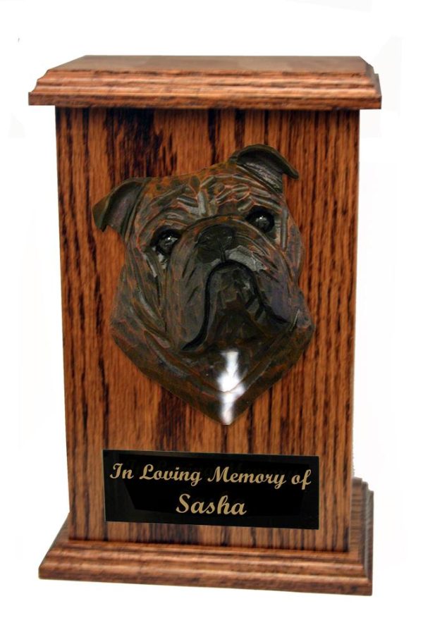 English Bulldog Memorial Urn For Discount - Image 3