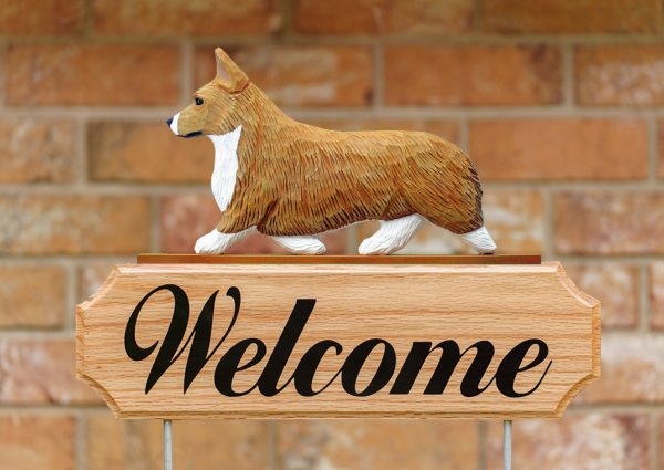 Pembroke Welsh Corgi DIG Welcome Stake Online