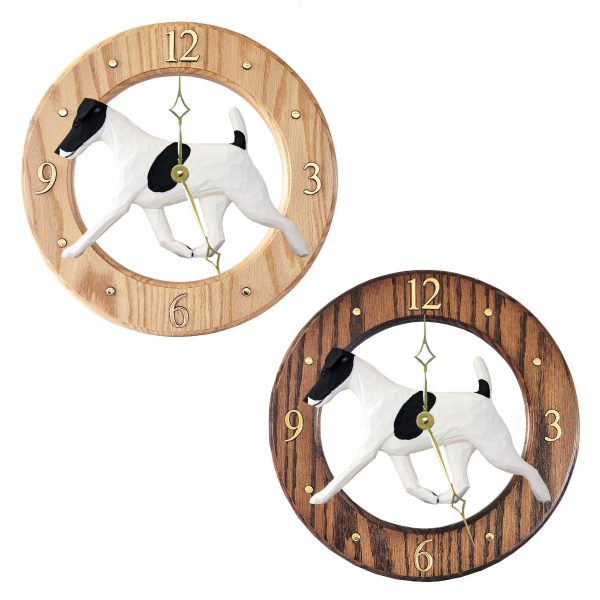 Fox Terrier (Smooth) Wall Clock Hot on Sale