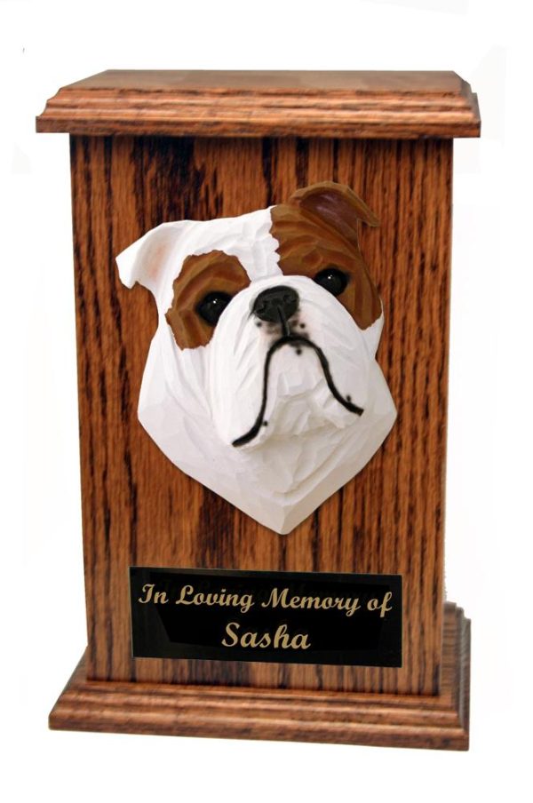 English Bulldog Memorial Urn For Discount - Image 2