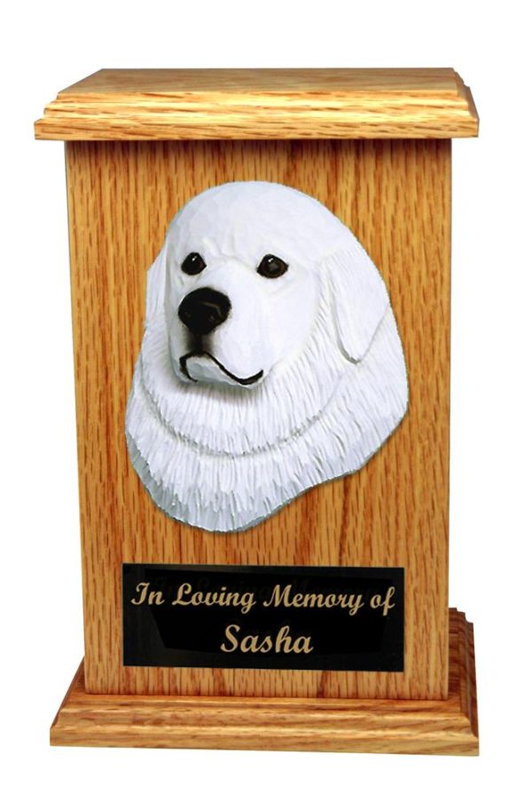 Great Pyrenees Memorial Urn For Discount - Image 2