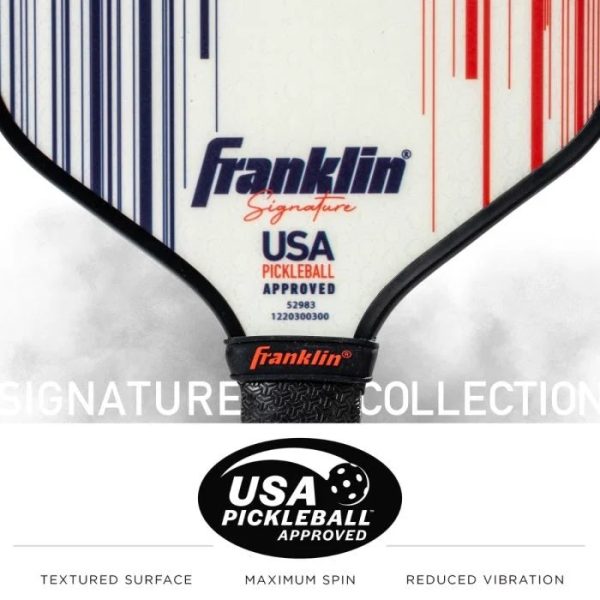 Signature Series Fiberglass Pickleball Paddle with MaxGrit 5298 For Cheap - Image 3