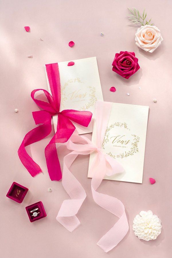 Flash Sale | Ribbons in Passionate Pink & Blush | Clearance Online Hot Sale