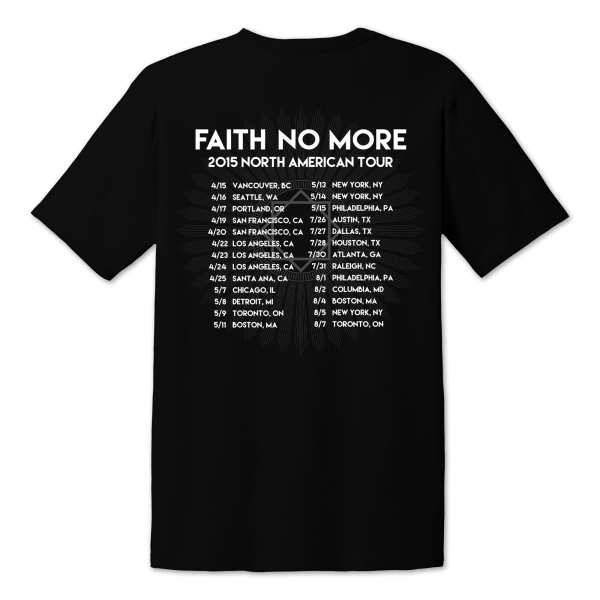 2015 N. American Tour T-shirt Hot on Sale - Image 3