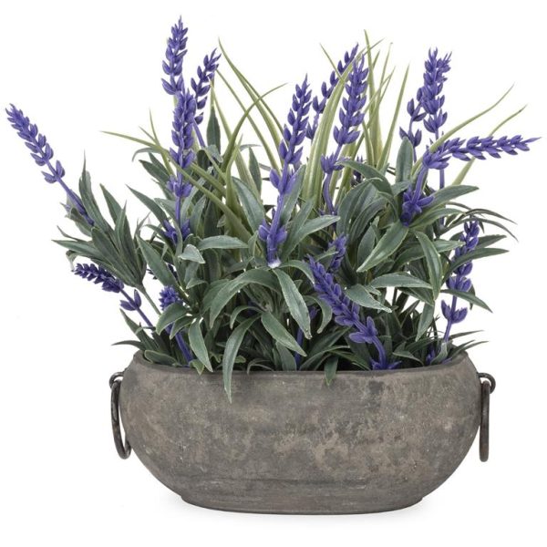 Floral Arrangement in Stone-Like Pot 241-70 Fashion