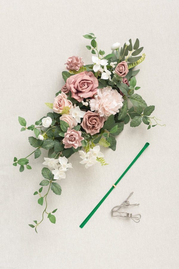 Flower Sign Decor in Dusty Rose & Cream | Clearance Cheap - Image 5